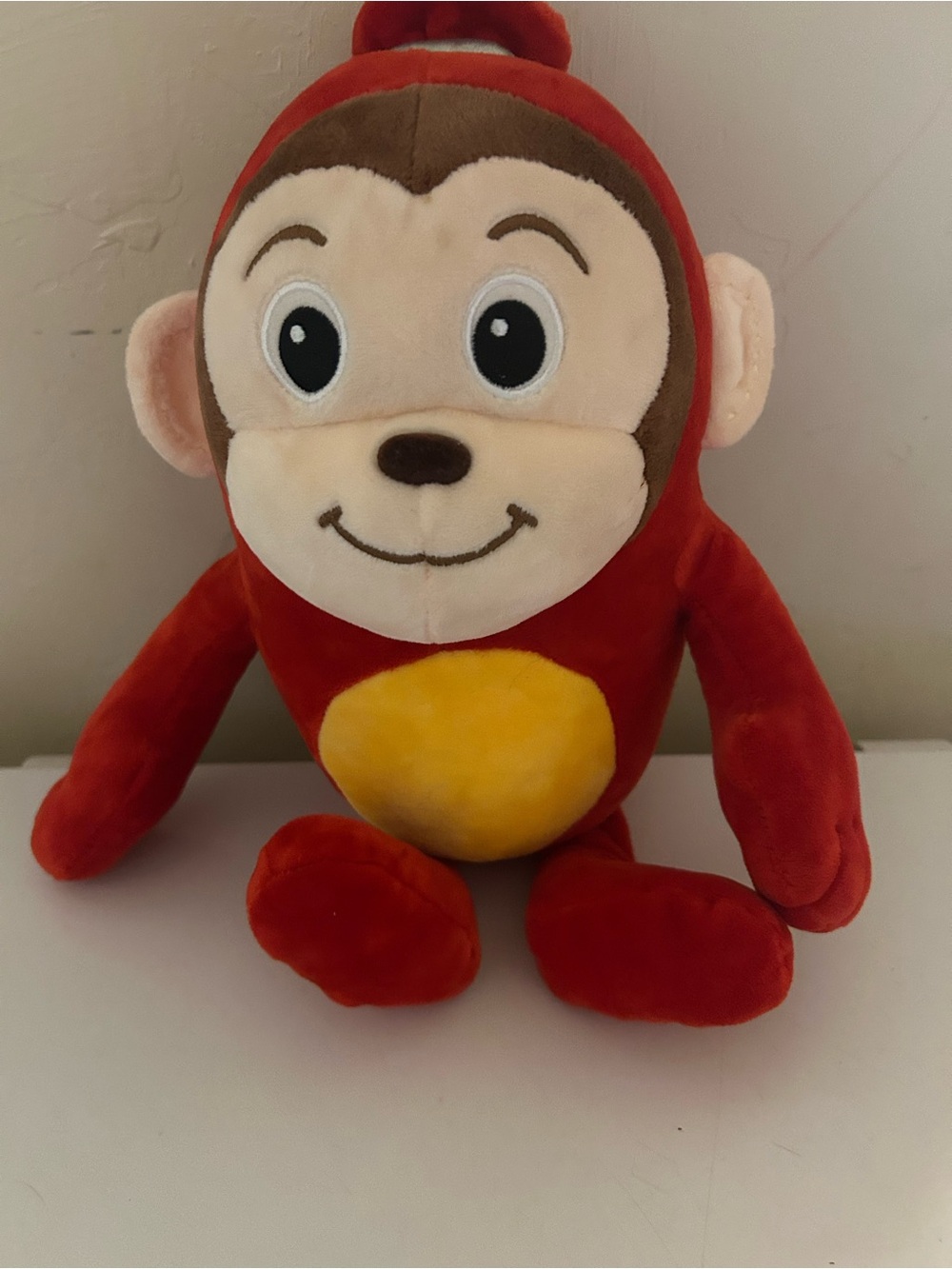 COCOMONG Robocong Toytron Stuffed Plush 12" Toy Korean Animation Red Monkey - Picture 4 of 4